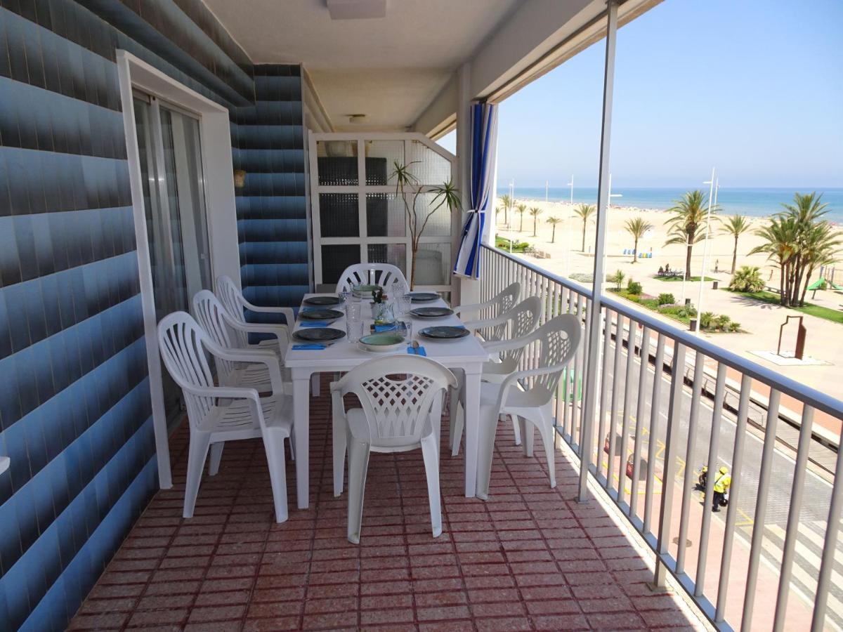 Neptuno 27 - Primera Linea De Playa Playa de Gandia Eksteriør bilde