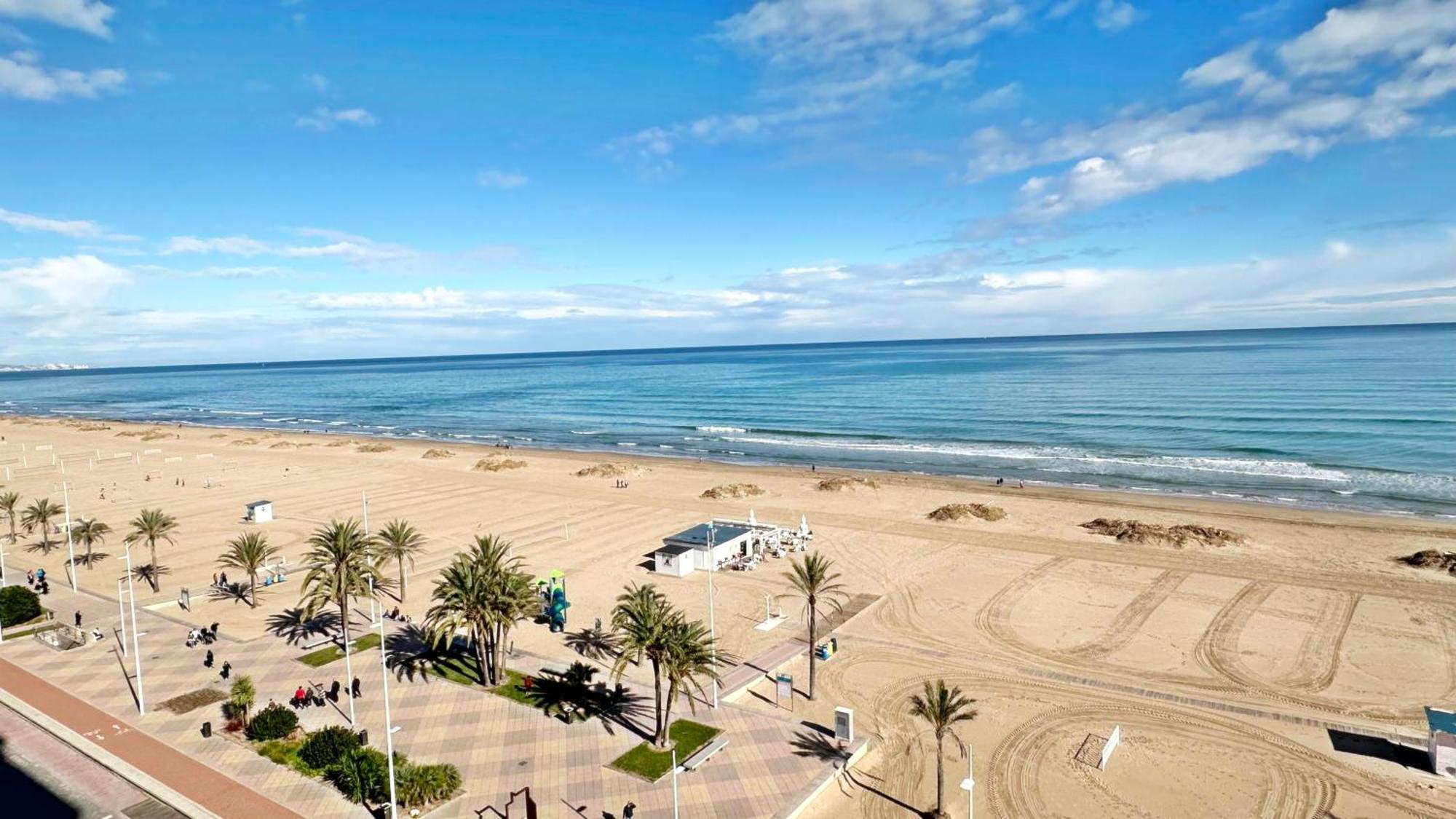 Neptuno 27 - Primera Linea De Playa Playa de Gandia Eksteriør bilde